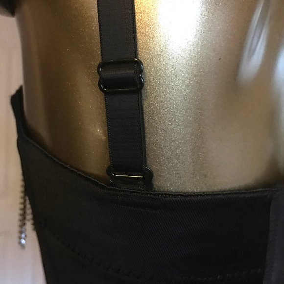 Rhinestone Fringe Cropped Bustier  - Marked size 34B / XS  ｡・:*˚:✧｡  NEW!!! ✧✧✧ - Picture 9 of 10